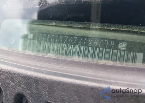 2007 Chevrolet Silverado 1500 Classic Lt1 from USA, damaged, VIN 1GCEC19Z67Z186699